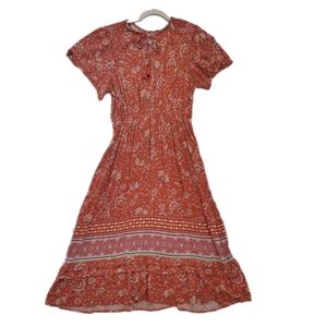 Paisley Floral print dress